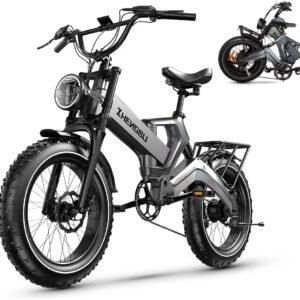 EUY Fat Tire Ebike – 1000W, 48V Battery, Shimano 8-Speed, All-Terrain