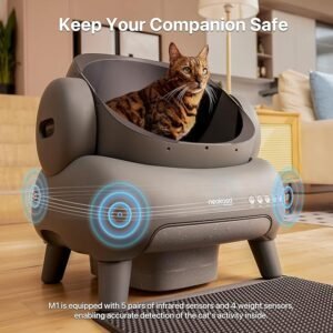 CatCloud M1 - Automatic Cat Litter Box – Odor-Free, Self-Cleaning, and Smart